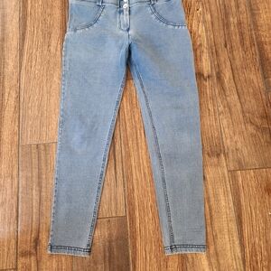 Freddy Pants WE.UP style light denim color, size medium